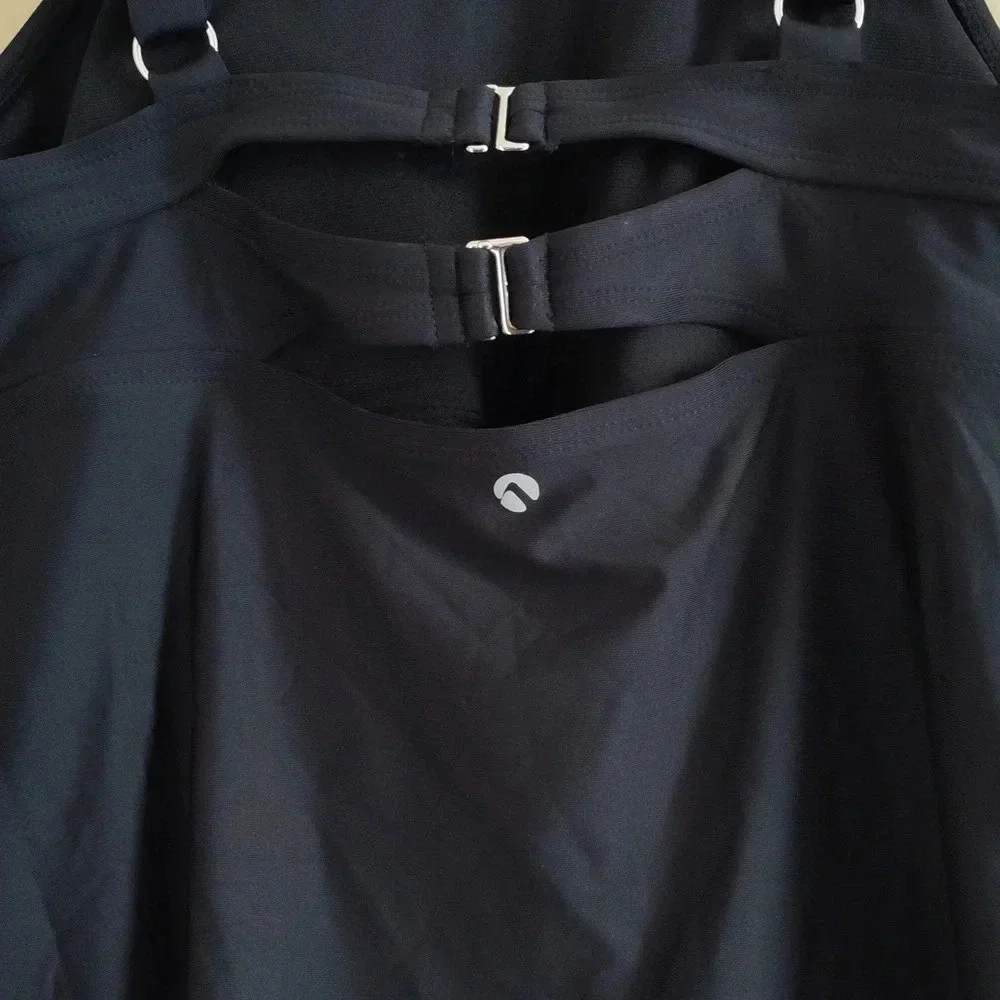 Next Black Tankini Swim Top Size Small | Racerback Modest Swimwear - Picture 3 of 5